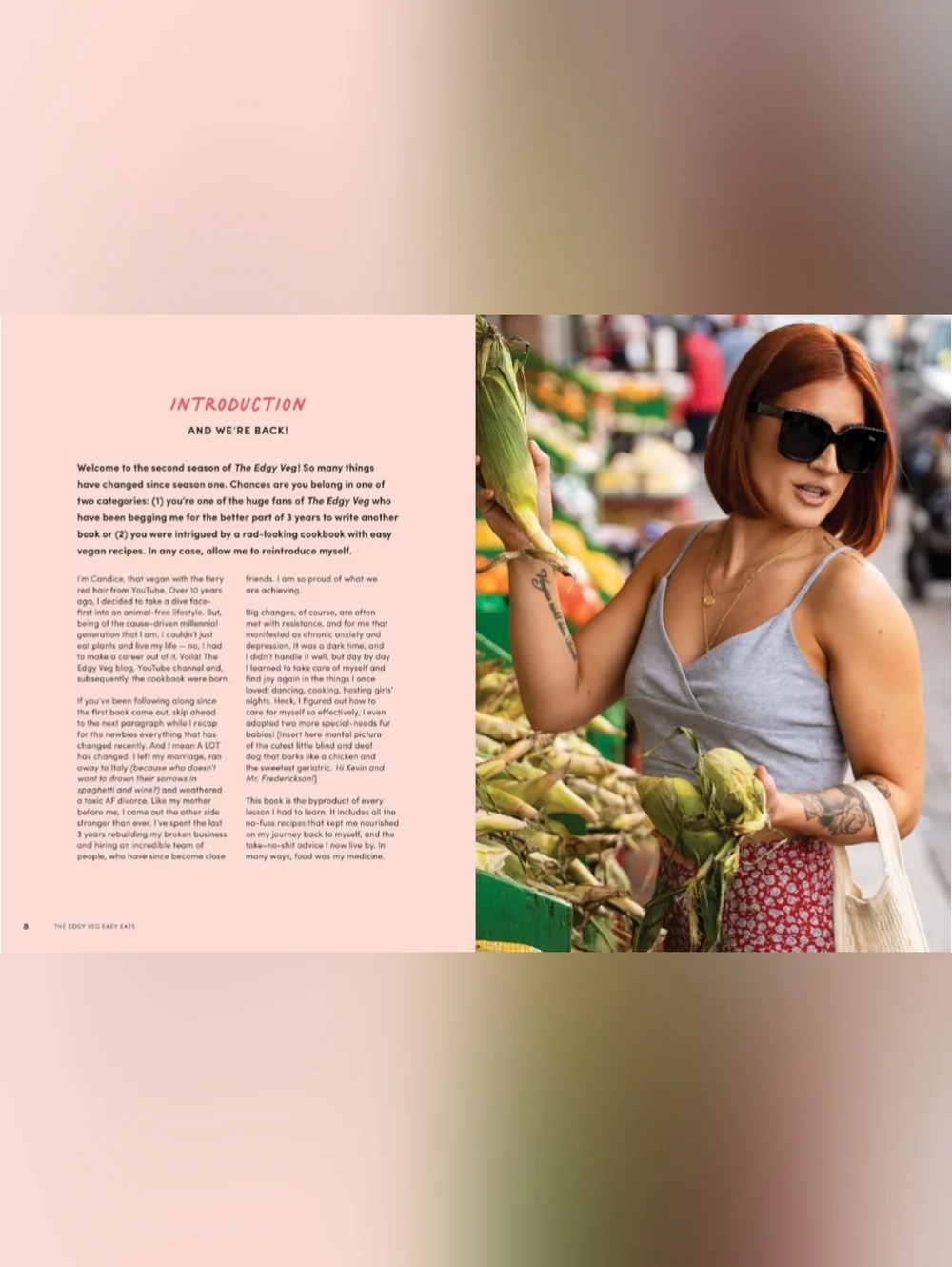 The Edgy Veg Hardcover Quick Tasty Vegan Cookbook By Candice Hutchings - Picture 3 of 14
